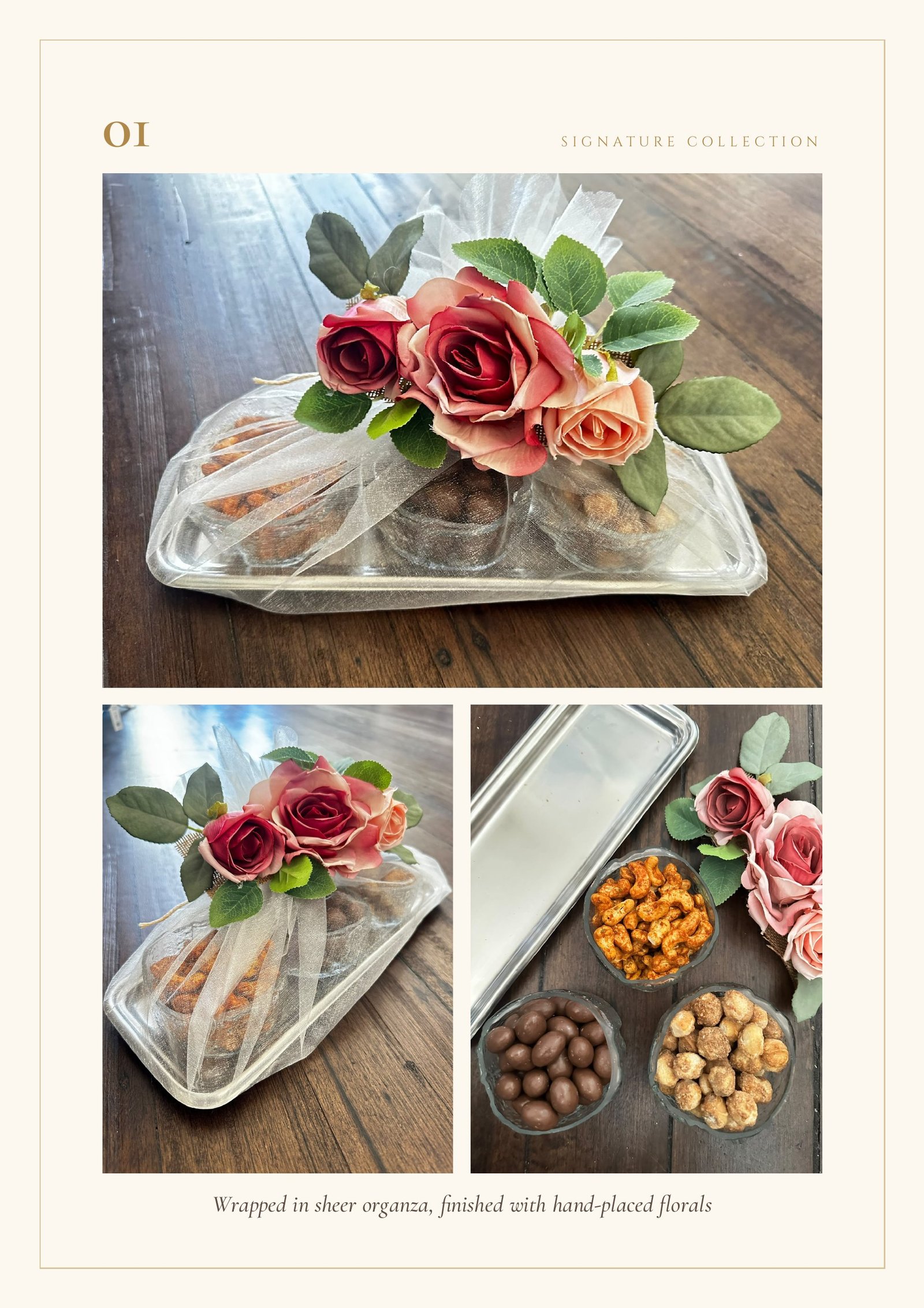 Photos of the Signature Dry Fruit Platter